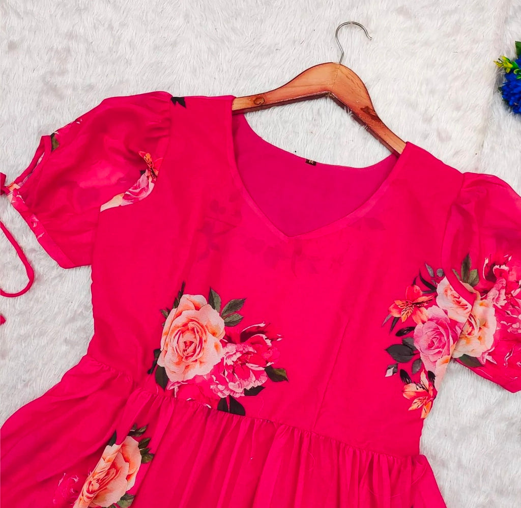 🌸 Blossom in Bloom – Floral Maxi Dress 🌸