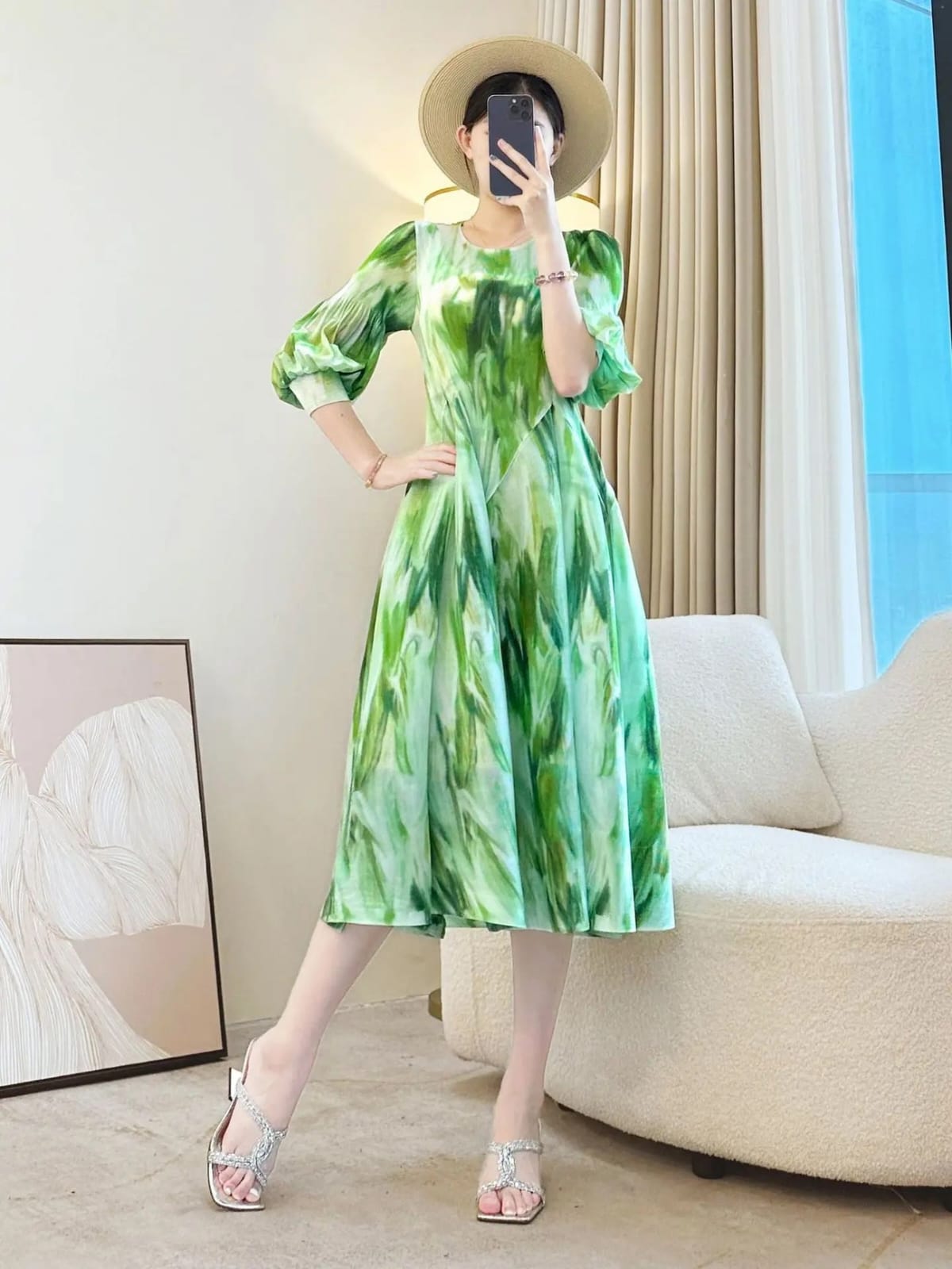 Elegant Korean Dancing Gown