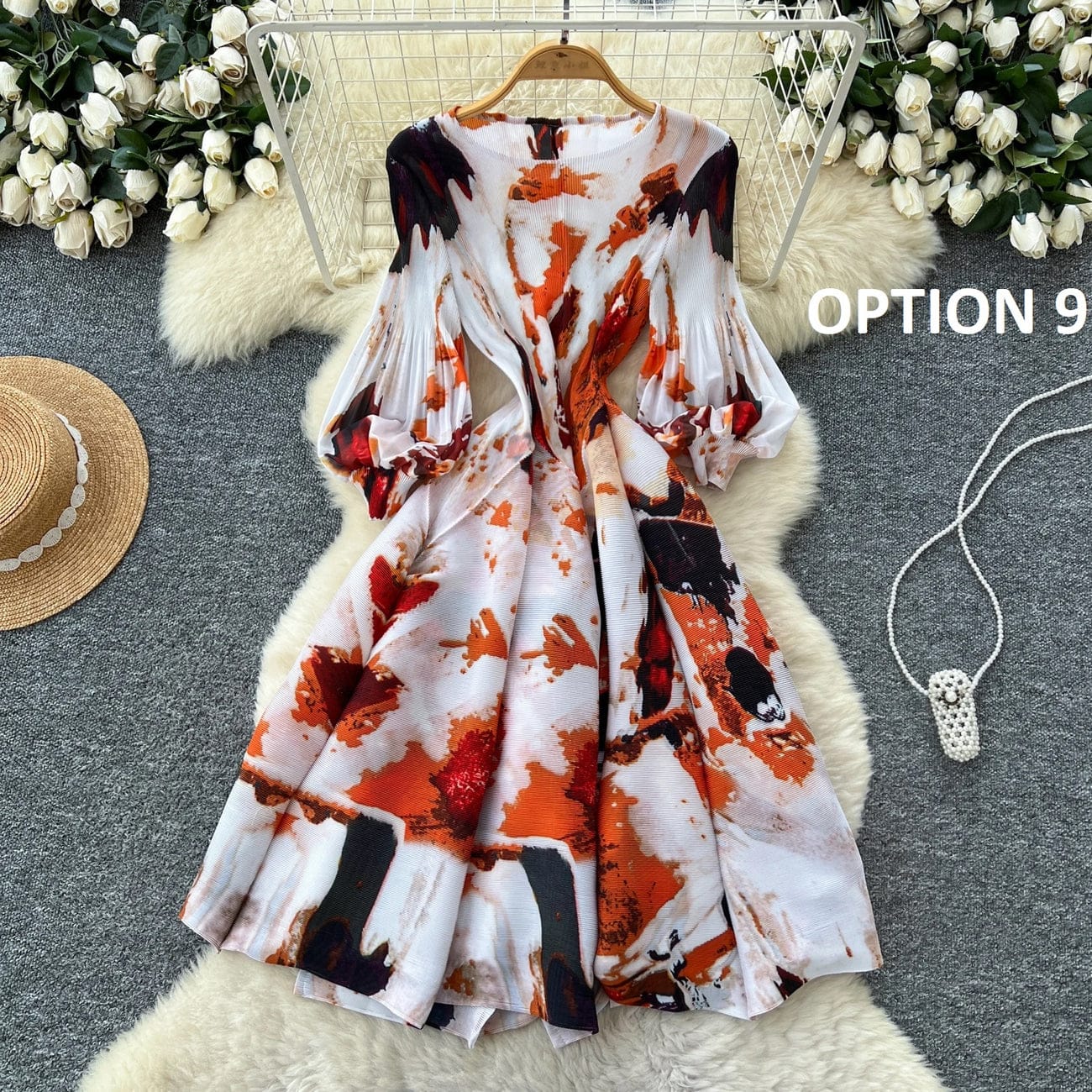 Elegant Korean Dancing Gown